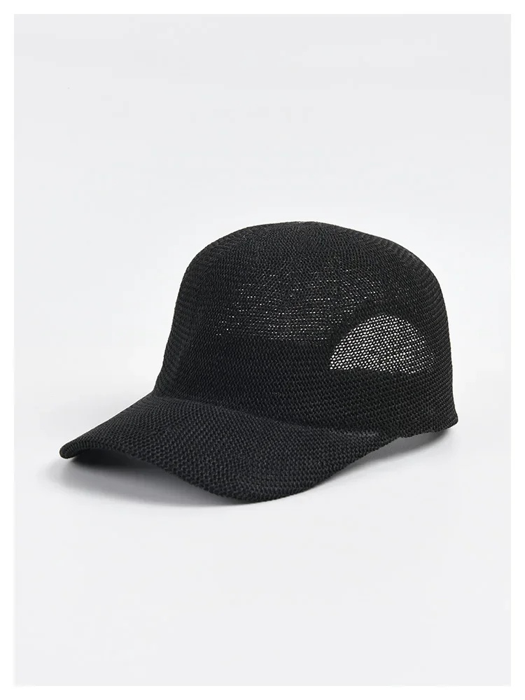 2026 Neue Sommer Atmungsaktive Stroh-Baseballkappe für Herren, Outdoor Papier-Sonnenhüte für Damen, Einfarbige Verstellbare Strandhüte im Großhandel – Detail 14