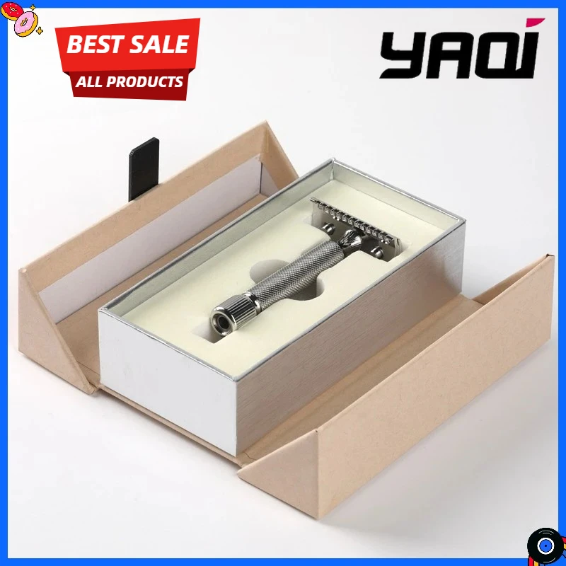 

Yaqi Beard Shaver Safety Razor Yaqi BAENZIGER Stainless Steel Safety Razor
