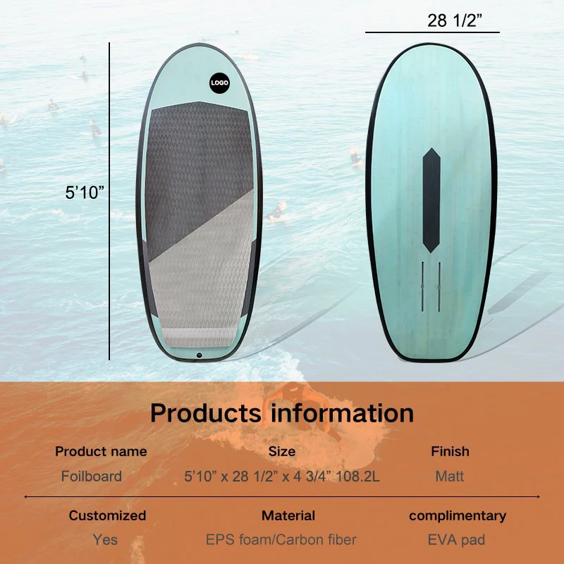 Professional Factory Foil Board High Quality Full Carbon Wing Foil Board Carbon Fiber SUP Foil Board