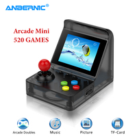 ANBERNIC ARCADE MINI 32 Bit Mini Arcade Handheld Retro Game Console Portable Classic Gaming Player 500 Games Kids Gifts