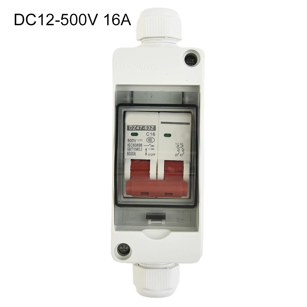 Автоматический выключатель, солнечная фотоэлектрика, водонепроницаемые, 1 шт., аксессуары, зарядное устройство/инверторные выключатели