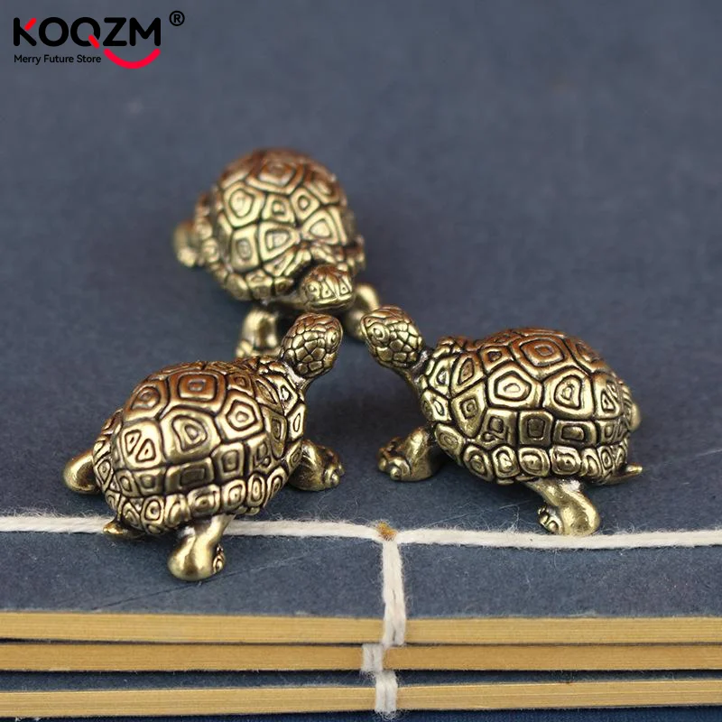 Commercial Kitchen In Home - Pure Copper Turtle Statue Vintage Brass