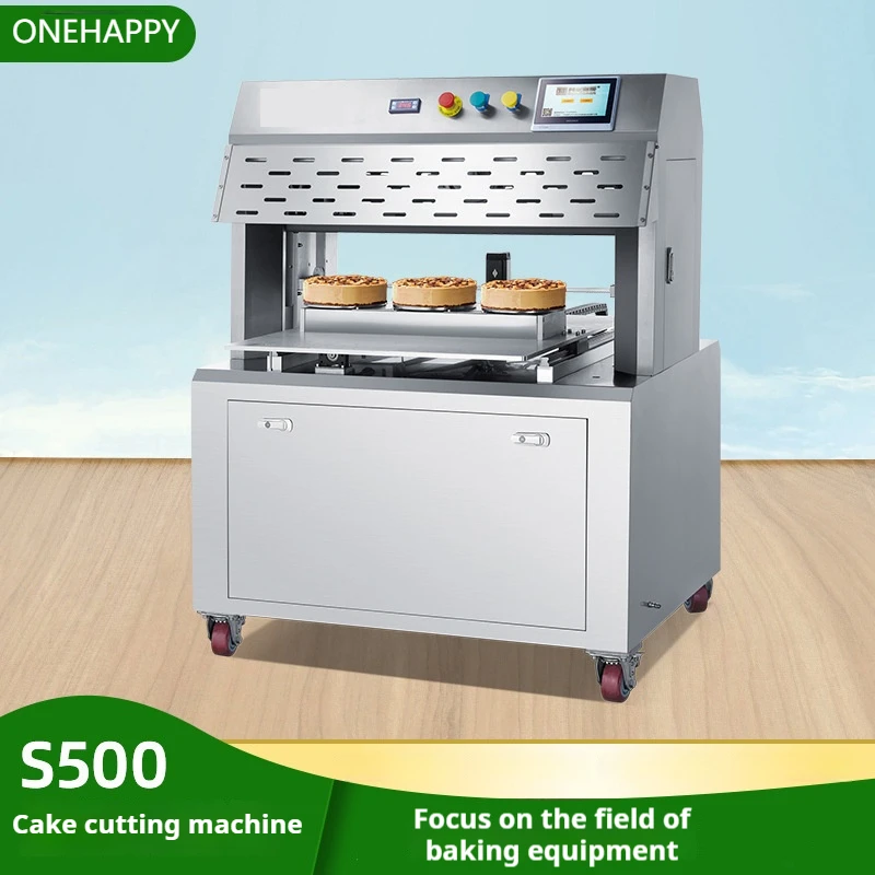 Полностью интеллектуальная машина для резки тортов, производитель выпечки, линия по производству тортов, тысяча слоев, машина для резки мусса для торта