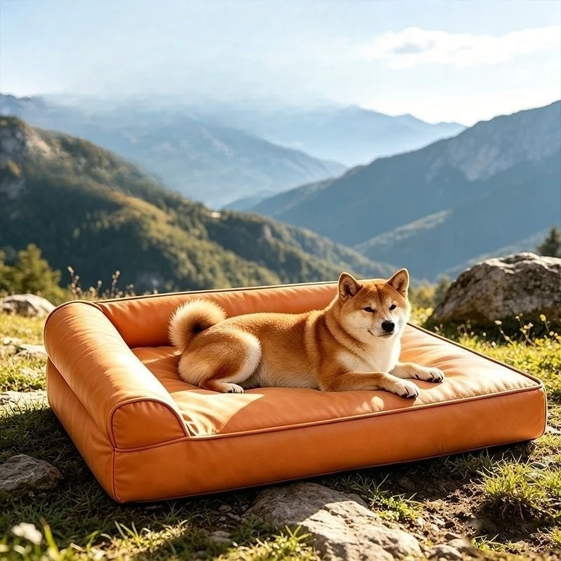 Kennel Four Seasons Universal Pet Sofa Bed Anti-Urine Removable Sleeping Nest Cat Nest Animal Cushion Puppy