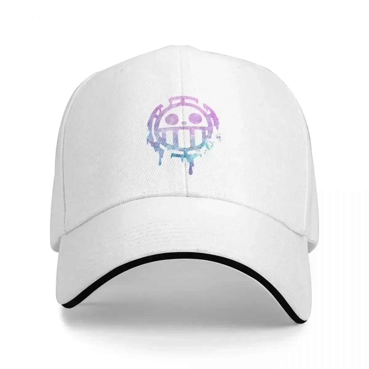 Trafalgar D. Water Law - HOLOGRAPHIC BLUE Baseball Caps Snapback Men Women Hats Casual Cap Hip Hop Baseball Hat Polychromatic