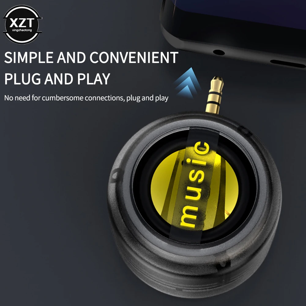 Music Sound Column Speaker Stereo Music Player Subwoofer Portable Small Speaker Mobile Phone Mini Player New Sports Loudspeakers view 6