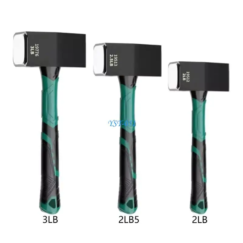 

E15A 2lb/2.5lb/3lb Heavy Duty Hammer with Shockproof Grip Heavy Duty Hammer