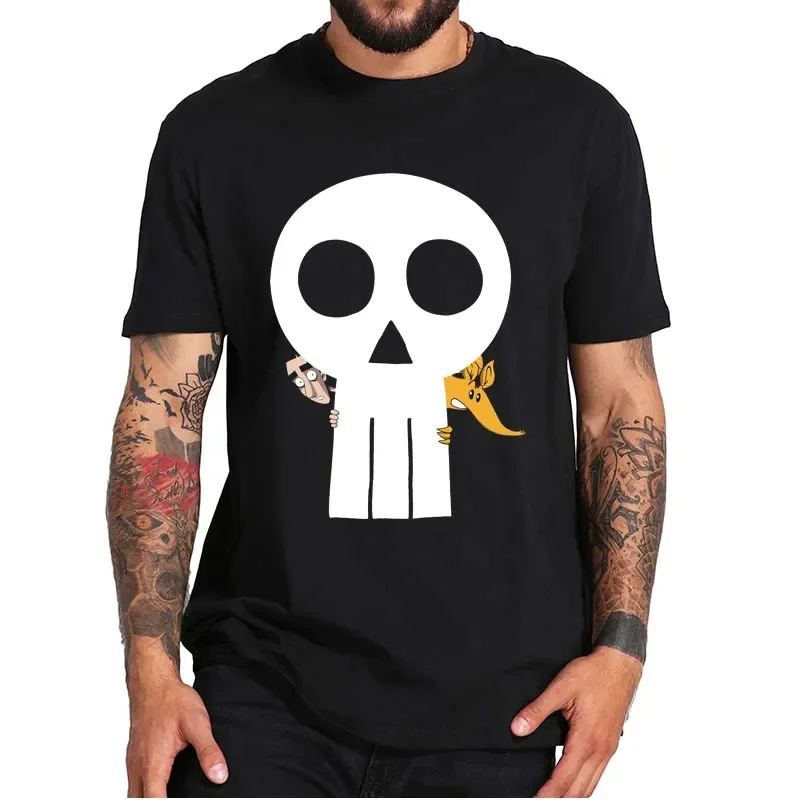 Y-Tear Along The Dotted Line Zerocalcare T-Shirt pour adultes, 2024 coton doux, italien, animé, fantaisie, drôle, taille UE, 100%