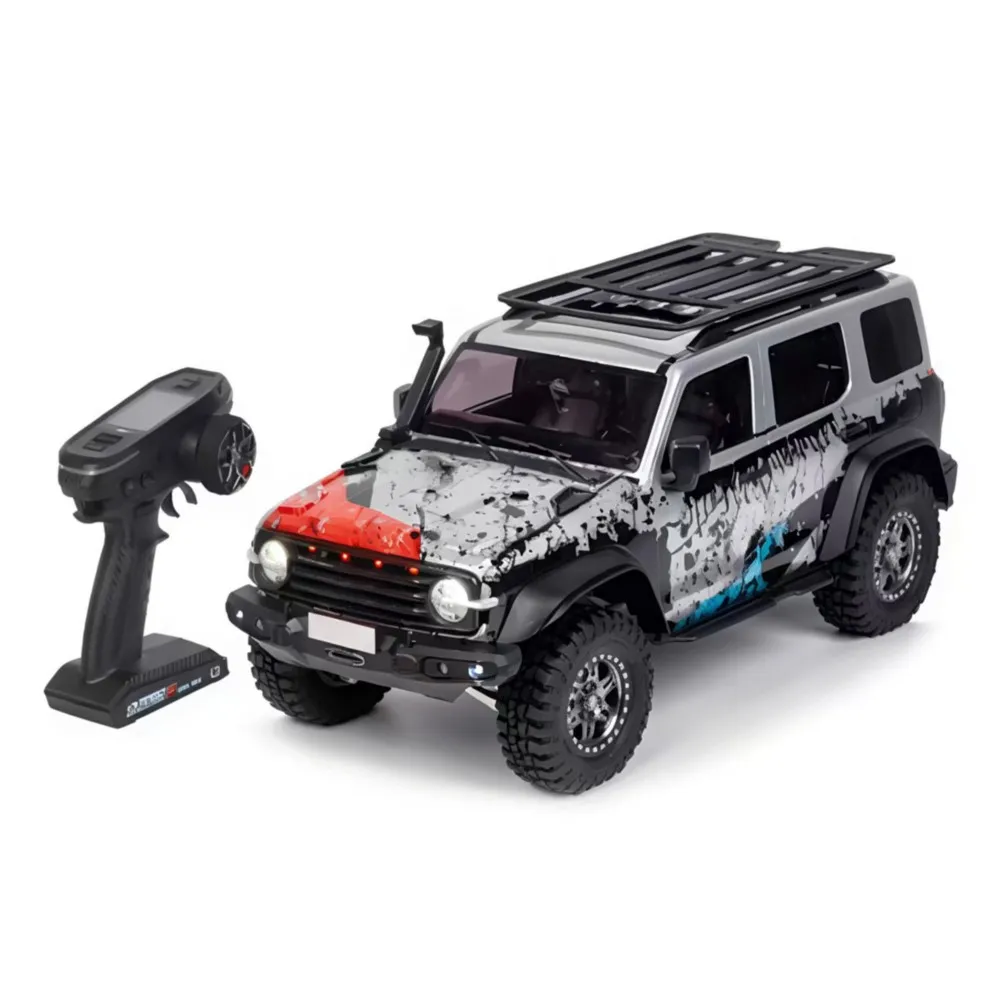 รถบังคับวิทยุ US Stock TRACTION HOBBY 1/8 RC Climbing Car Tank 300 รุ่นพิเศษ ขับเคลื่อน 4 ล้อ รถครอว์เลอร์ สำหรับขับขี่ออฟโรด ของเล่นเด็กผู้ชาย