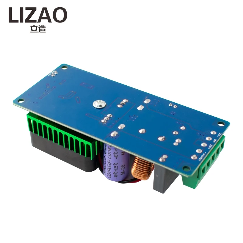 IRS2092S Digital Amplifier Board Single Channel 500W High Power Class D Audio Power Amplifier Module With Cooling Fan For DIY