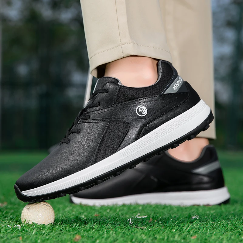 Sapatos de golfe confortáveis homens leves casal golfistas calçados antiderrapantes luxo masculino sapatos de golfe profissional