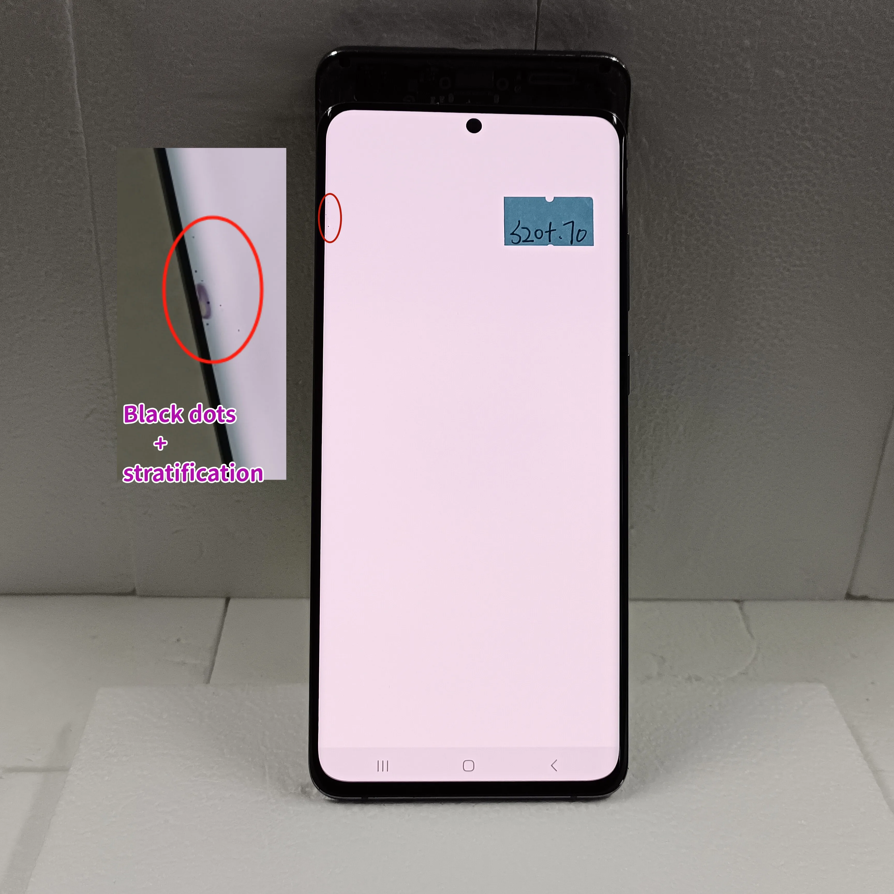 100% Test super AMOLED Display Voor Samsung Galaxy S20 Plus Sm-g985a G985u Lcd-scherm Touch Screen Digitizer Display Vervanging