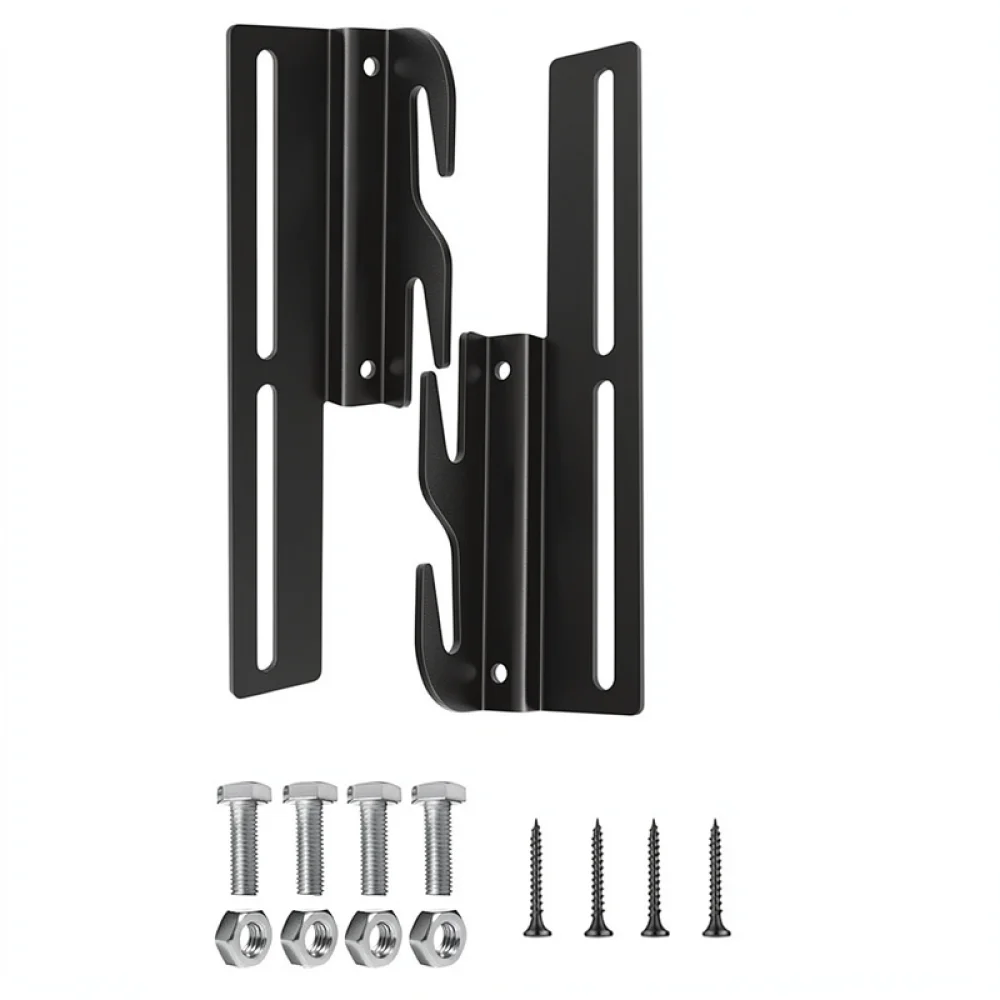 Heavy Duty Furniture Connection Hardware Bed Frame Headboard Adapter Kit Carbon Steel Mounting Bracket Connector
