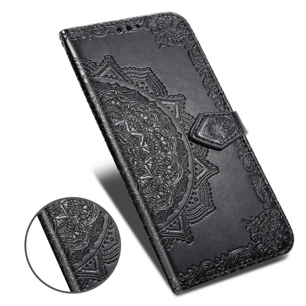 Honor 200 Smart Honor200 Pro 5G Mandala Leather Card Wallet Funda for Honor 90 Lite 100 90 Smart GT Flip Case Honor90 Book Cover