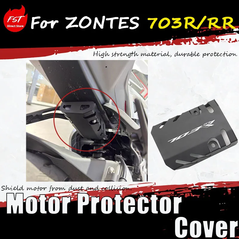 

For ZONTES 703R/RR modified accessory motor protection cover rectifier protection charger protection shell motor cover