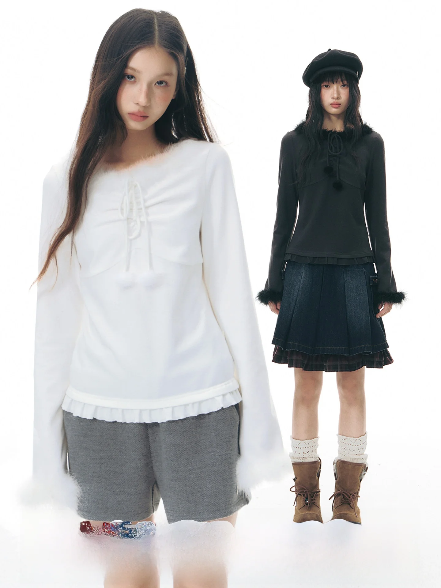 

NAPSNAPS Оригинальная комбинированная футболка с длинным рукавом для женщин, для ношения как нижнее или верхнее белье, осенне-зимняя, с эффектом похудения, новинка