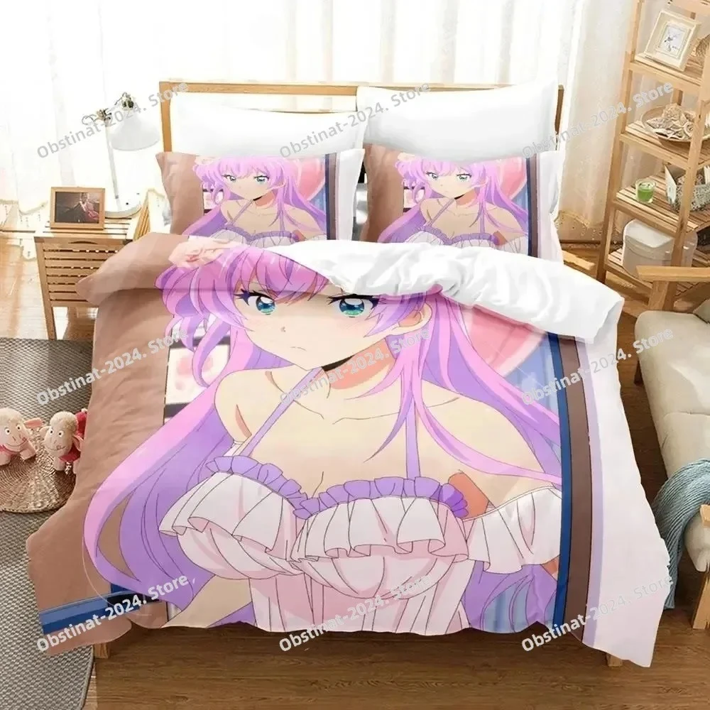 

3D Anime More Than a Married Couple But Not Lovers Bedding Set Printed Bed Set Duvet Cover Sheet Pillowcase Full Queen King Size