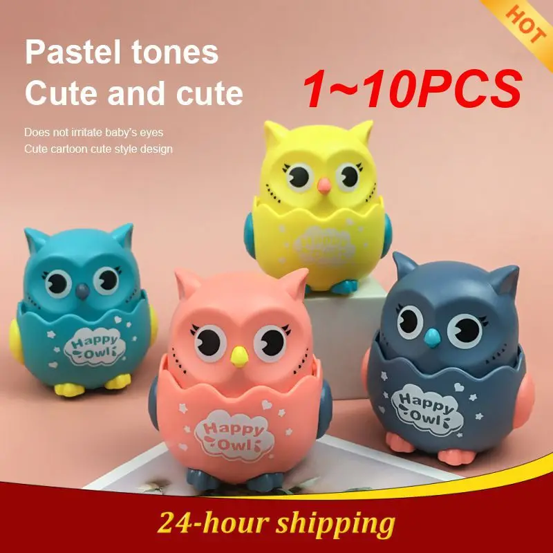 

1~10PCS Mini Car Model Toy Pull Back Car Owl Dinosaur Snail Duck Return Force Inertial Diecasts Toy Children Birthday Gift