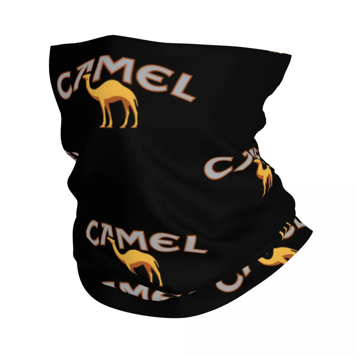 Camel Bandana Neck Cover Printed Cigarettes Balaclavas Face Mask Scarf Multi-use Headband Fishing Unisex Adult All Season