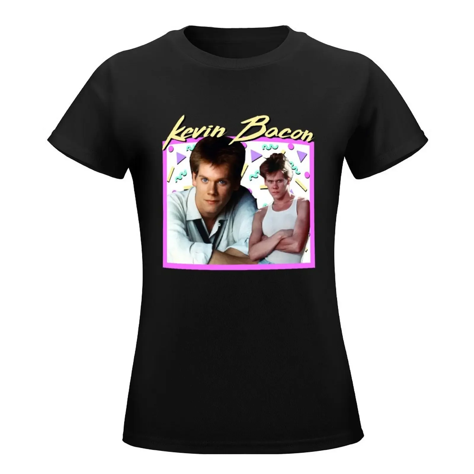 80_s Kevin Bacon T-Shirt Aesthetic clothing plus size tops vintage clothes tees rock and roll t shirts for Women