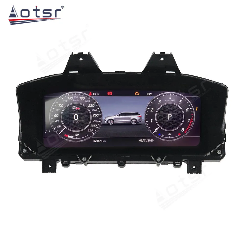 12.3 Digital Speed Meter Screen For Land Rover Range Rover Sport 2013-2017 SVR Car Virtual Cockpit Dashboard Instrument Display