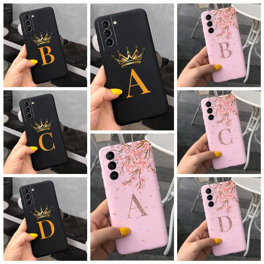 

Чехол для Samsung S21 FE, мягкий силиконовый чехол с буквами для Samsung S21 Plus, чехол для телефона на GalaxyS21 + S21 Ultra S 21 FE, чехол