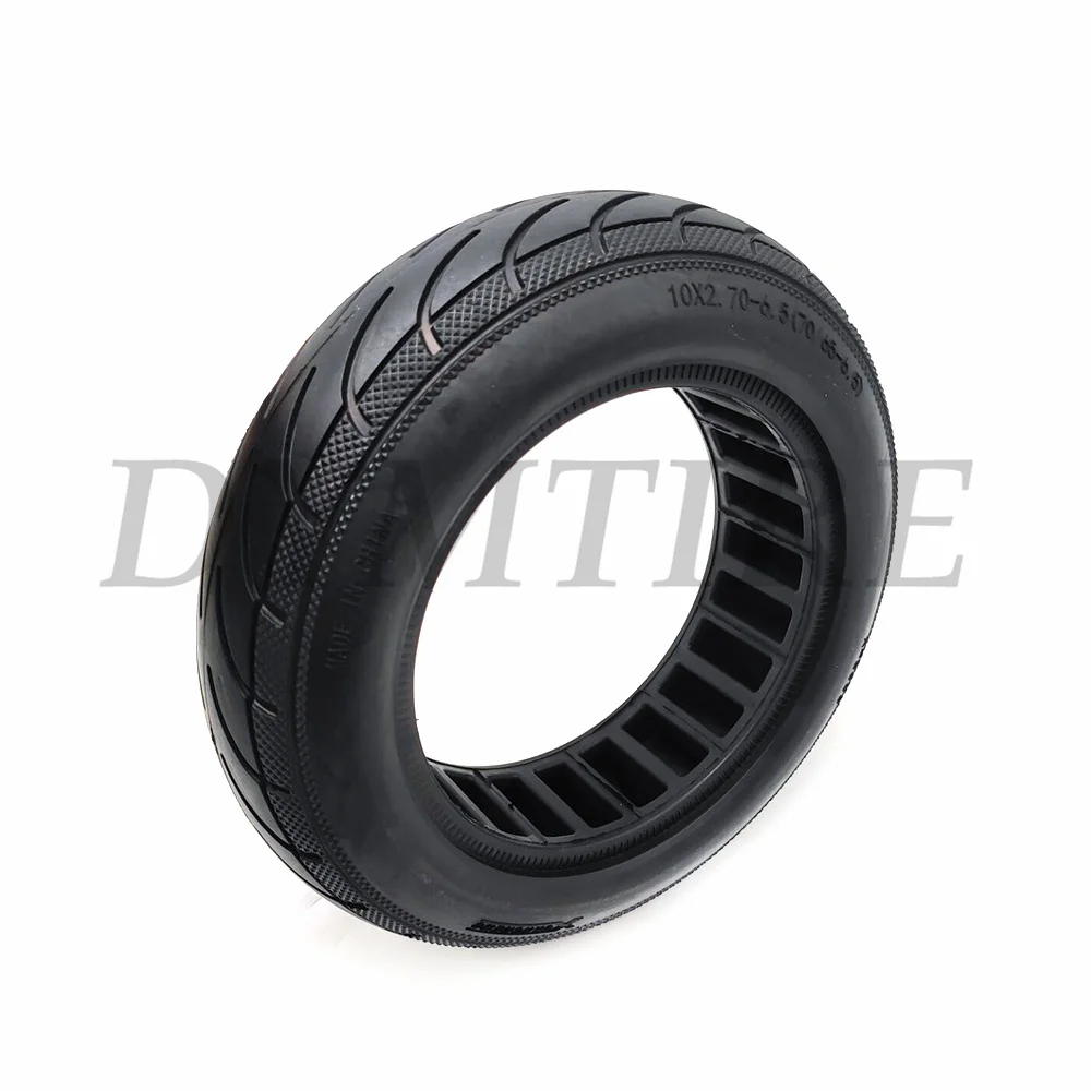 10 Inch 10x2.70-6.5 Solid Tire 70/65-6.5 Universal Explosion-Proof Non-Pneumatic Tyre for Electric Scooter Self-balancing car