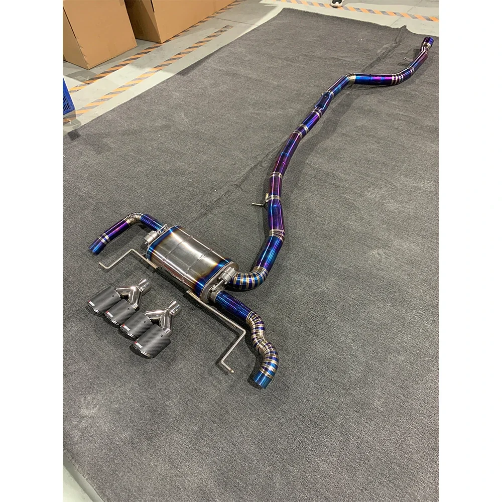 Factory High Performance Titanium Tuning Exhaust for BMW X3 Valvetronic Exhaust Muffler System Auto Parts Rear Exhaust Pipe