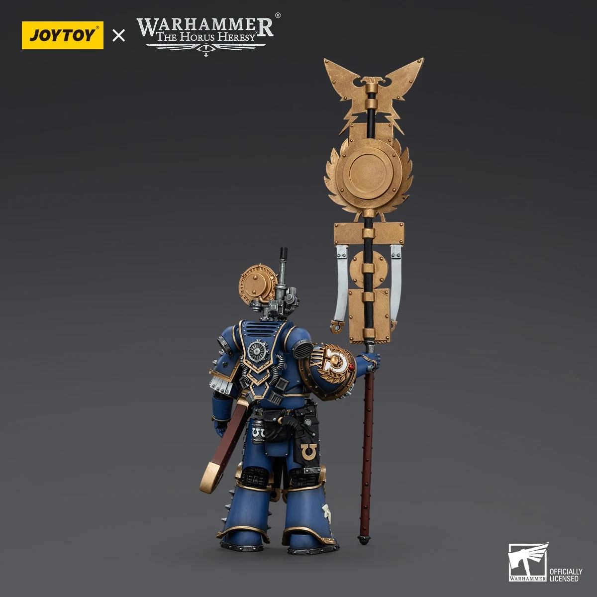 JOYTOY Warhammer 30K Action Figure 1/18 Ultramarines Remus Ventanus Anime Beeldje Met Gelede Gewrichten Model Collectie Speelgoed
