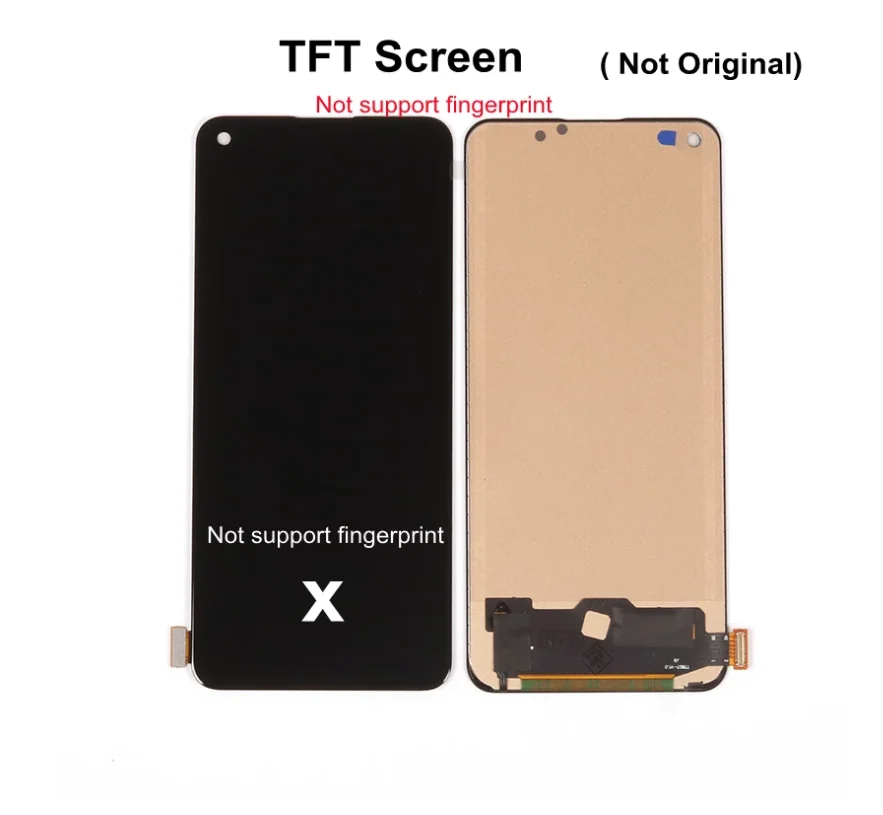 TFT LCD Display Touch Screen Digitizer Replacement For Realme 8 4G RMX3085 6.40