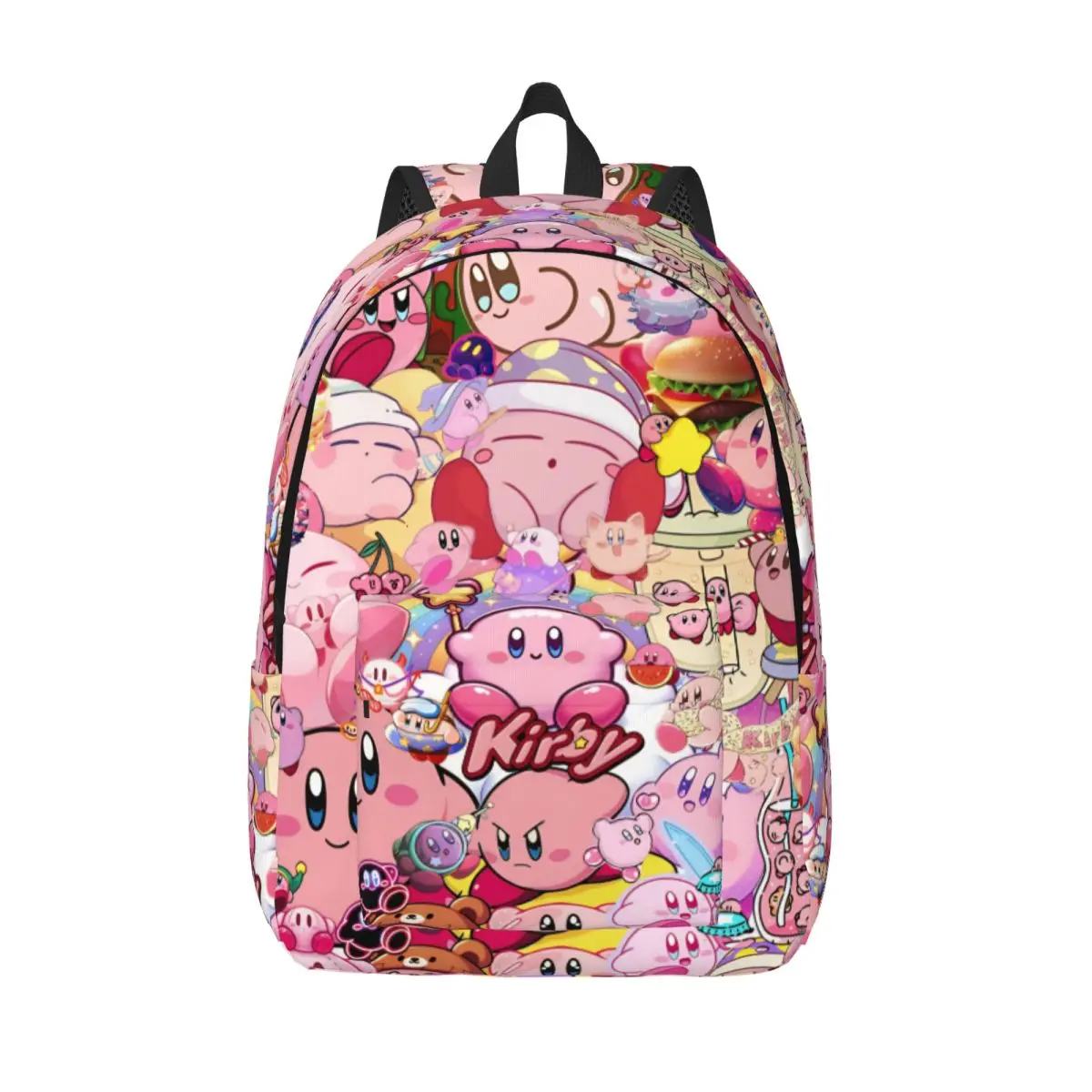 rosa-kirbys-jogo-engracado-mochila-classica-duravel-high-school-caminhadas-viagem-daypack-para-homens-mulheres-laptop-bolsas-de-lona