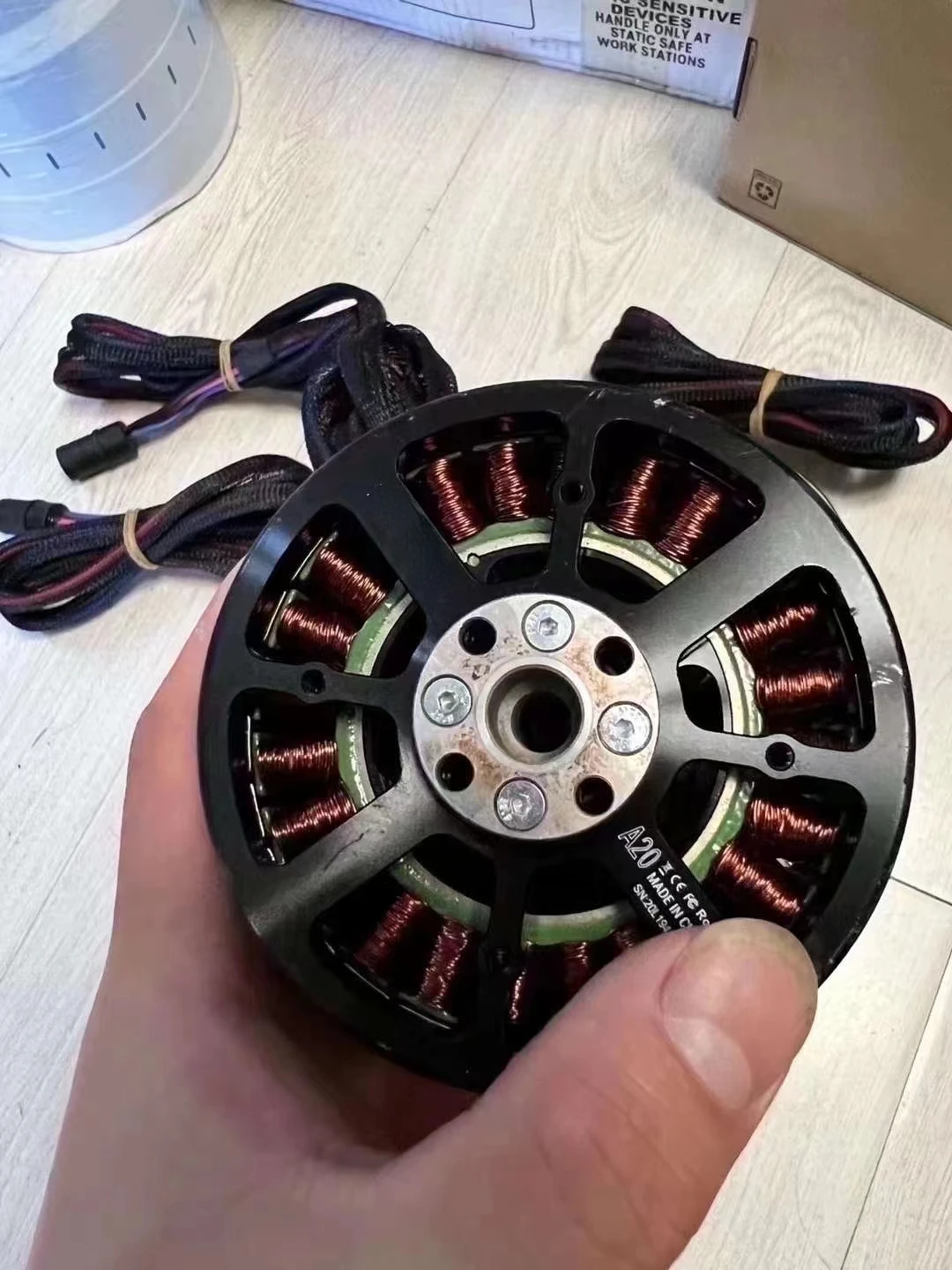 Disassembling Motor  Disassembling Motor