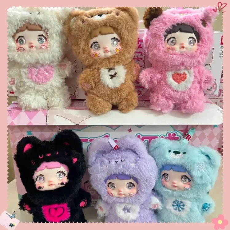 

Kawaii Nommi Loveliness Never End Series слепая коробка виниловый плюшевый кулон брелок милая кукла декоративные игрушки коробка-сюрприз забавный подарок