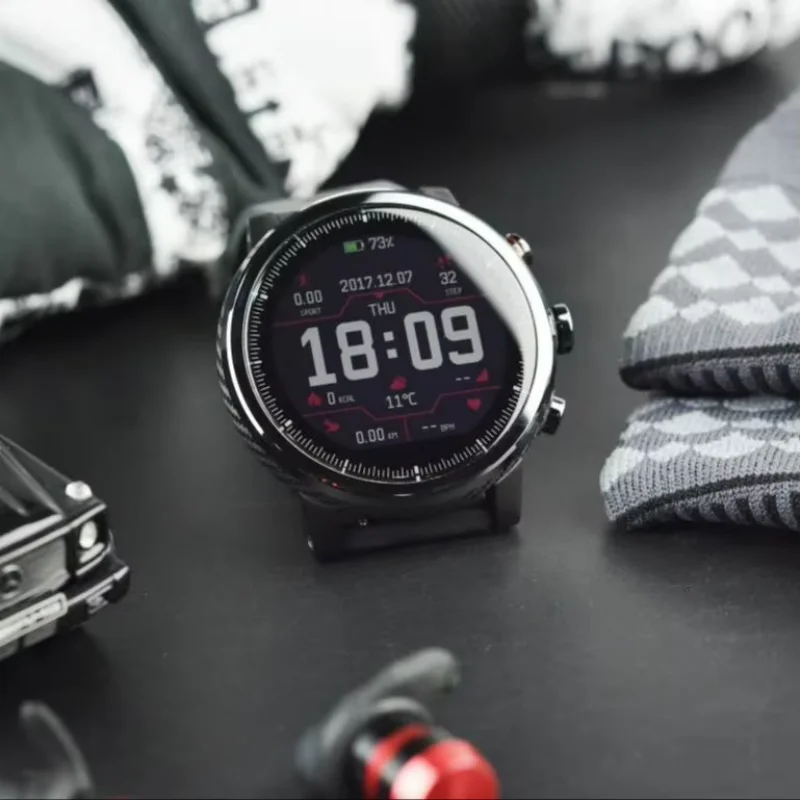 Amazfit Stratos 2 Smart Watch Sport Watch for Android IPhone 5ATM Waterproof Bluetooth Music Built In GPS Call Reminder Display