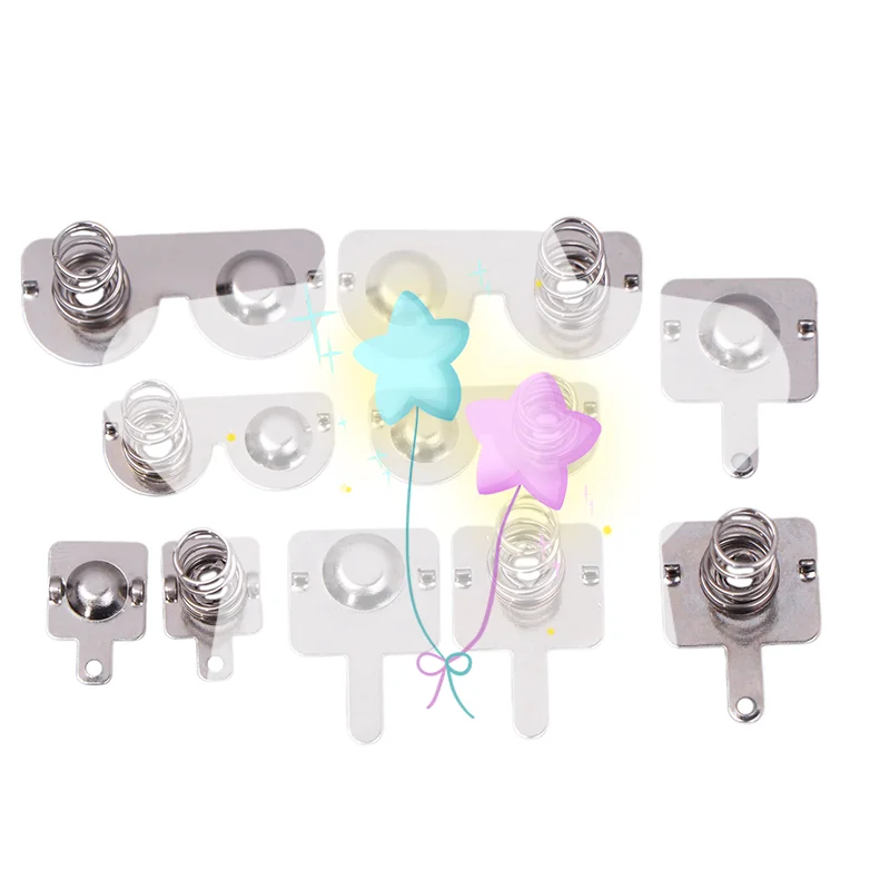 20PCS DIY Toy Remote Control Accessories Spring Sheet AA/AAA Contact Sheet Battery Box Positive And Negative Sheets