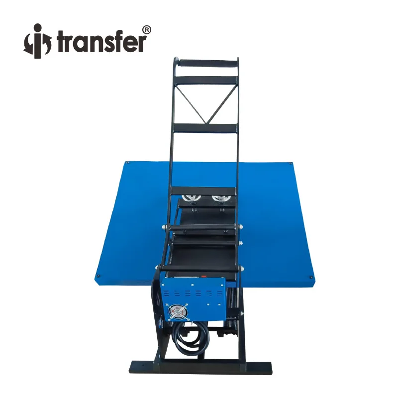 Flat Press Manual Heat Transfer Machine Large Advertising Press 60x80cm Flat Panel Heat Transfer Machine