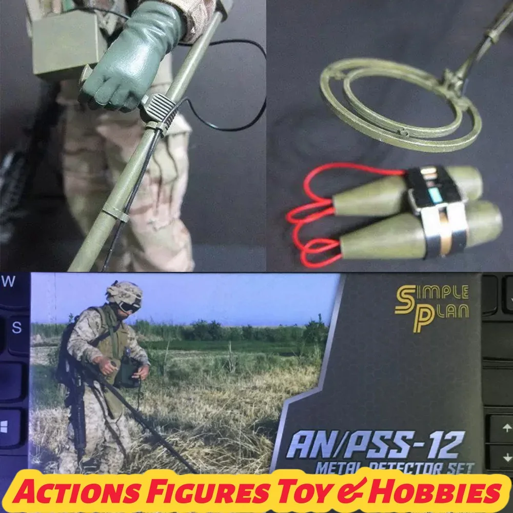 

NEW 1/6 Scale AN/PSS-12 Detector Plastic Model Plastic for 12inch Action Figures Soldier Army Collection Toys In Stock