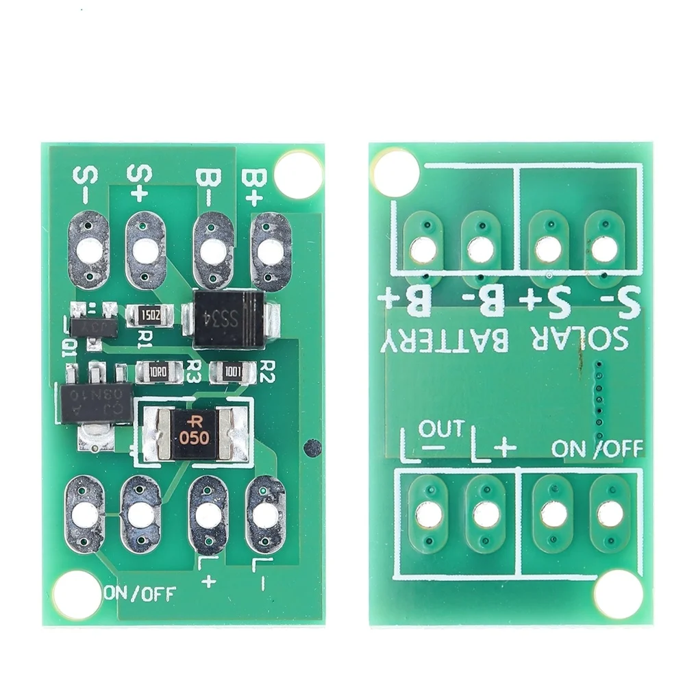 1-10P Automatic Solar Panel Battery Charger Board Night Light LED Lamp Control Switch Battery Charger Charging Controller Module