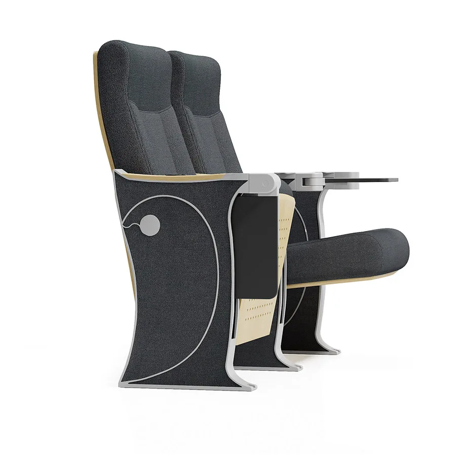 Plywood Folding Auditorium Seat With Aluminum Alloy Stand School Chair Furniture Conference Hall Chair Auditorium Theater Chair
