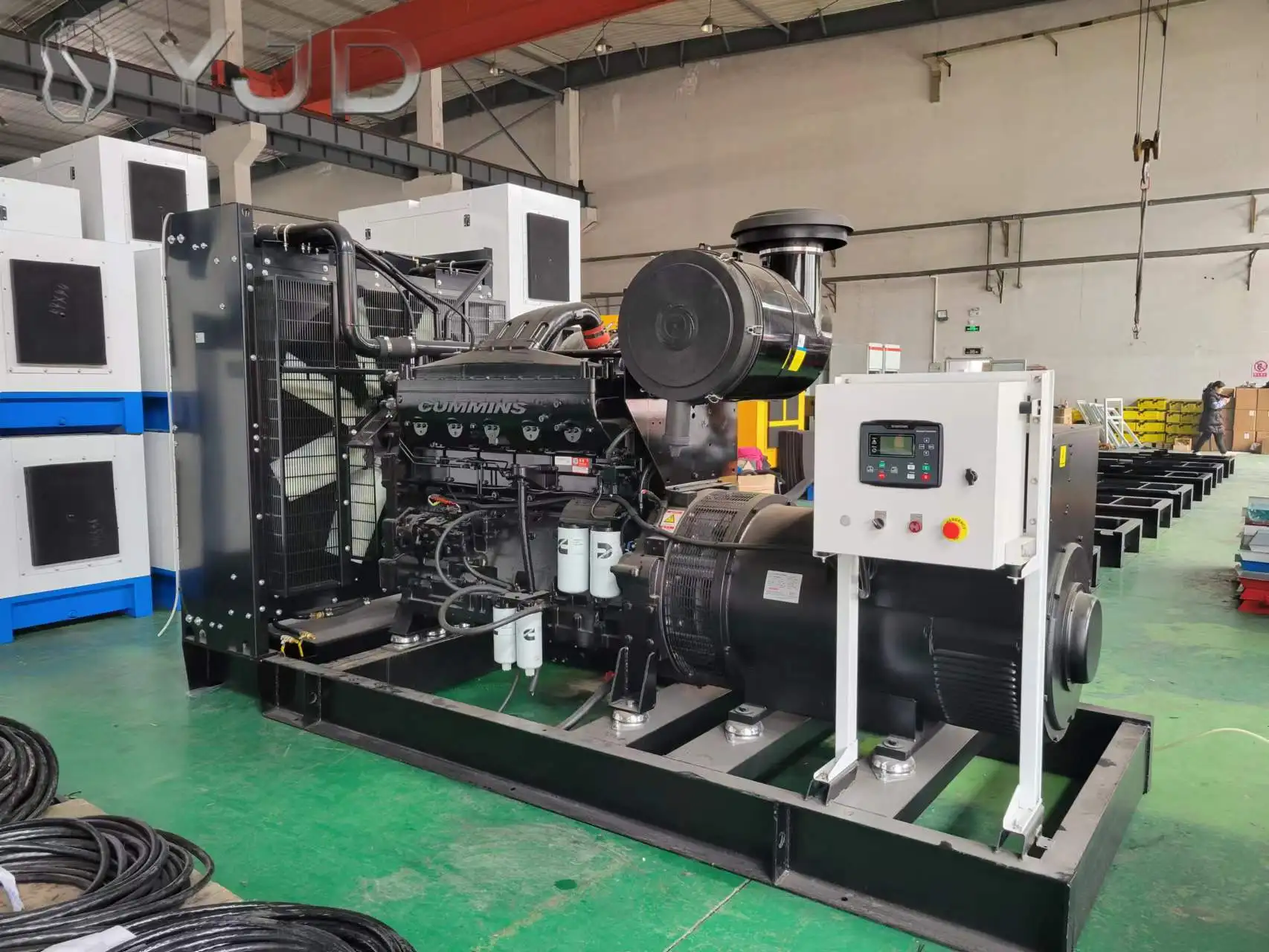 Good Price Open Frame 600KW 750KVA diesel Generator Powered by Cum-mins KTAA19-G6A 60HZ