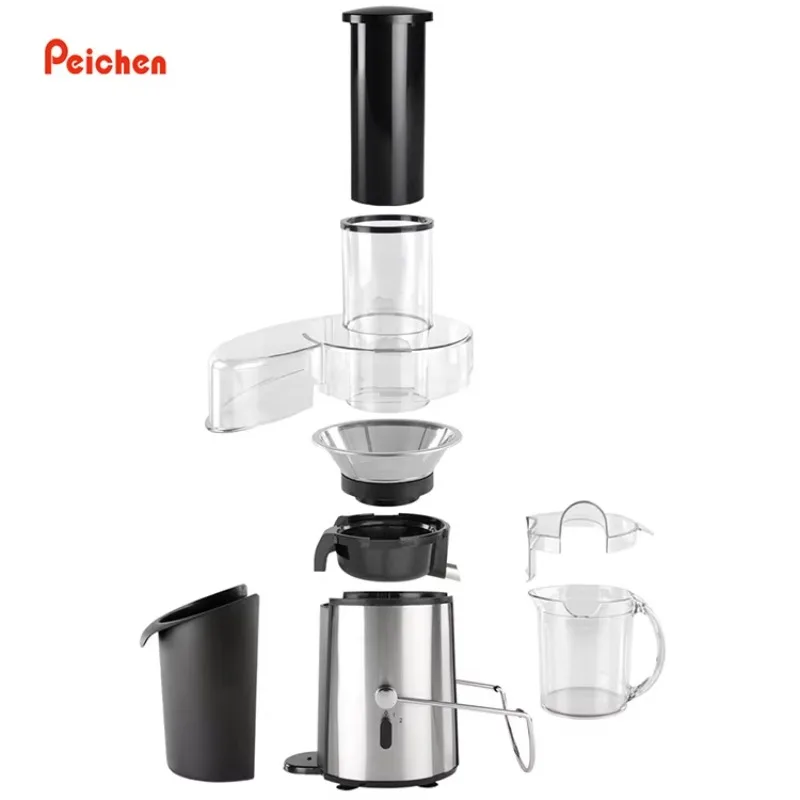 850W キッチン家電 家庭用 強力 高速 電動ジューサー 果物野菜抽出機 大口径ジューサー