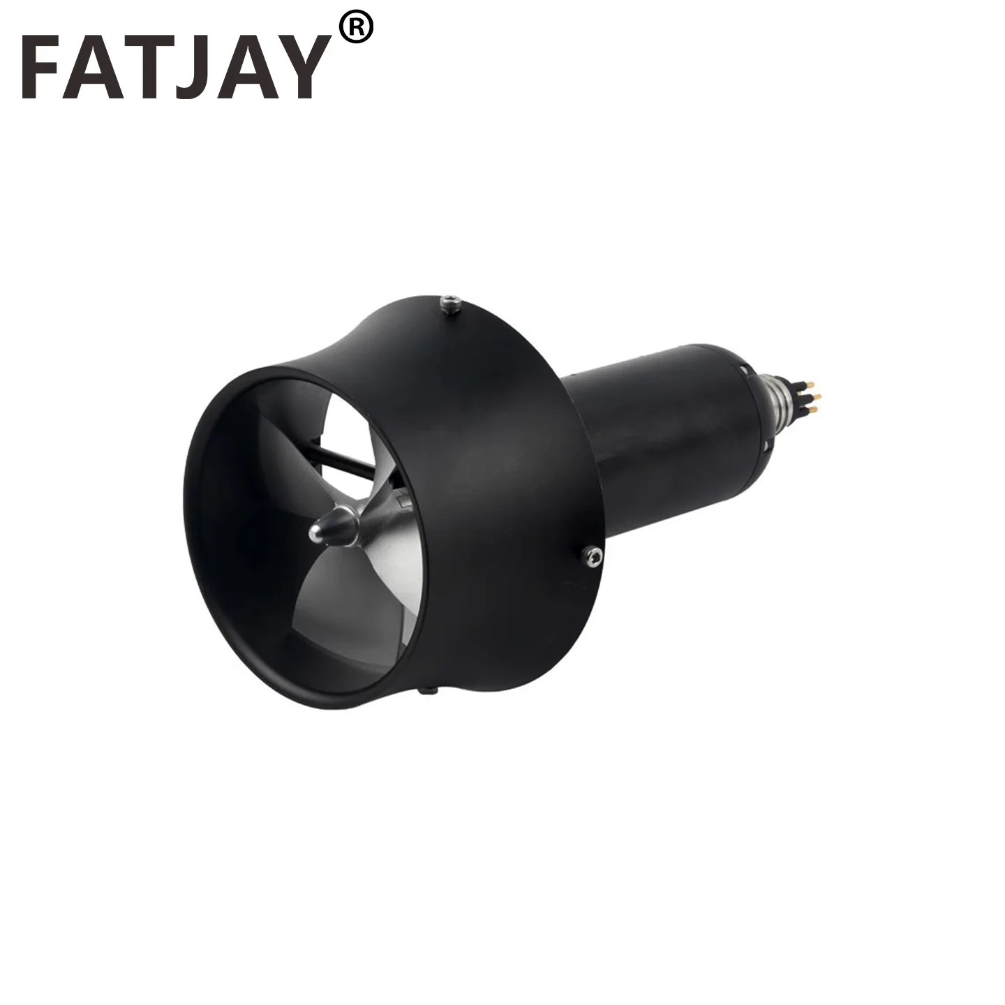 

IPX8 9KG Thrust FATJAY 24V Underwater Thruster KYI-8ET Waterproof Brushless Motor Watertight Joint Built-in ESC for RC Boats ROV