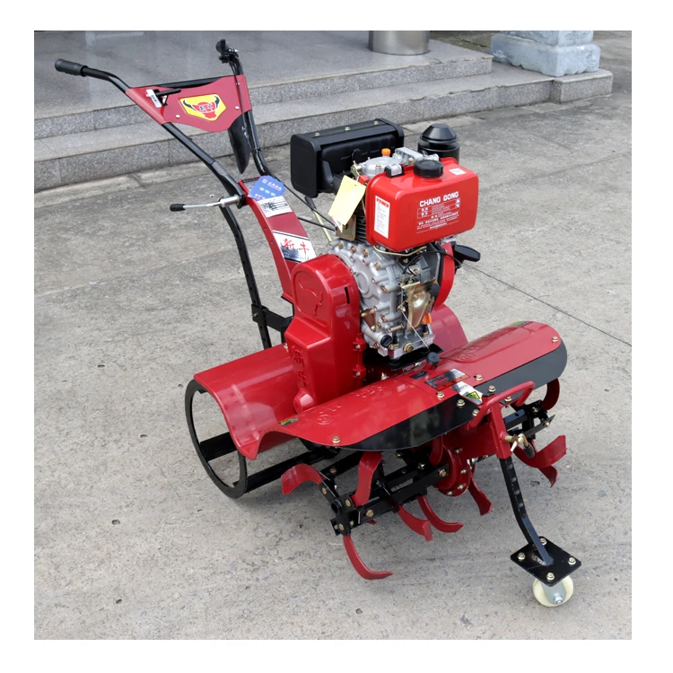 

small agricultural plowing and trenching farm machine multi-function rotary tiller