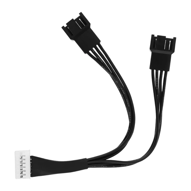 Short 10 Fan Splitter Cable for 3060 3070 Video Card Repair Routing Work