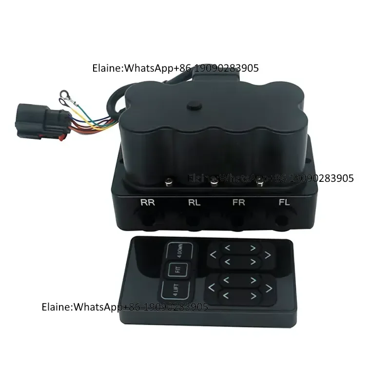 2024 Auto Parts New Valve Manifold Accuair NPT 1/4 NPT3/8 Air Suspension Vu4 Valve Wireless Remote Controller