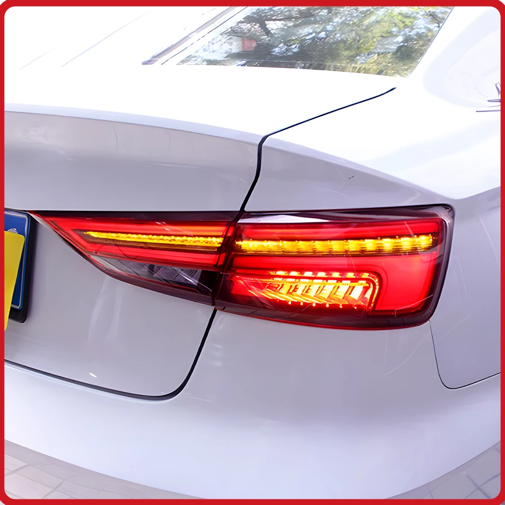 

Car Taillights Assembly For Audi A3 2013-2020 LED Auto Back Lamps Upgrade Streamer Turn Light Plug and Play High Quality