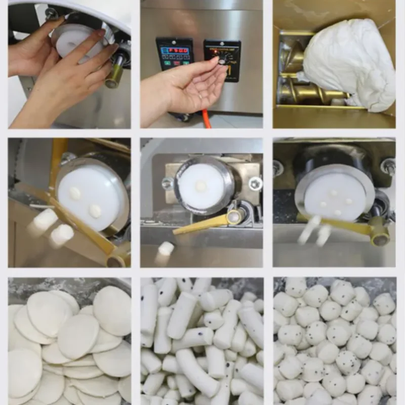 فاصل التلقائي آلة المعكرونة العجين التجارية العجين المشقق آلة تقريب الكرة القاطع الفولاذ المقاوم للصدأ