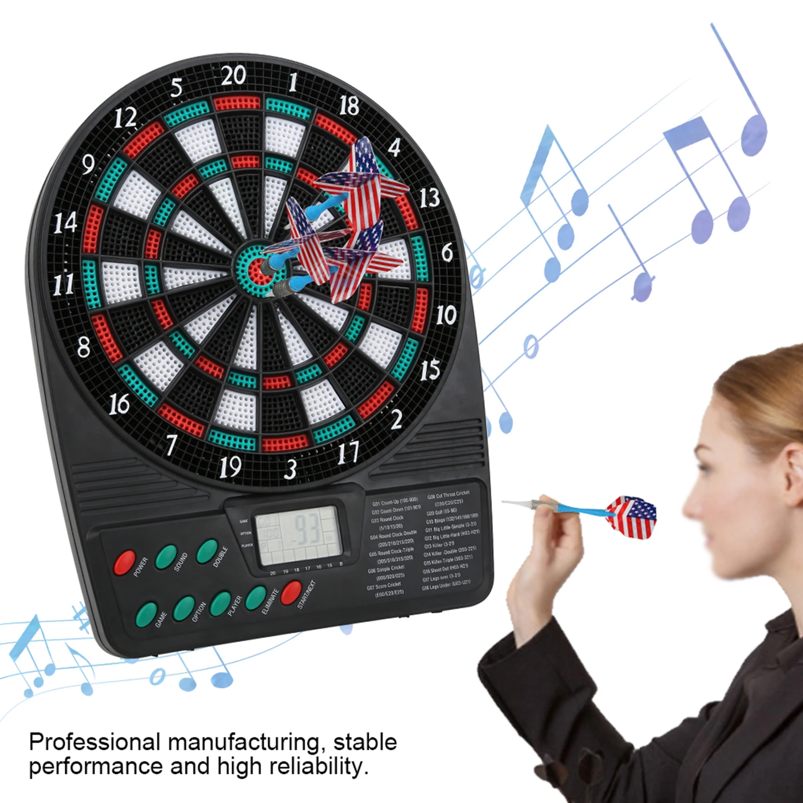 Electronic  Automatic Scoring Soft  Board Set Family Leisure Target Entertainment Electronic  Board Electronic