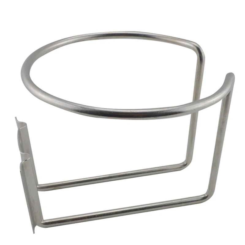 

4Pcs Stainless Steel Holder: 2Pcs Boat Clamp On Fishing Rod Holder Rails 7/8 Inch To 1 Inch Tube Ship Rod Frame & 2Pcs Car Boat