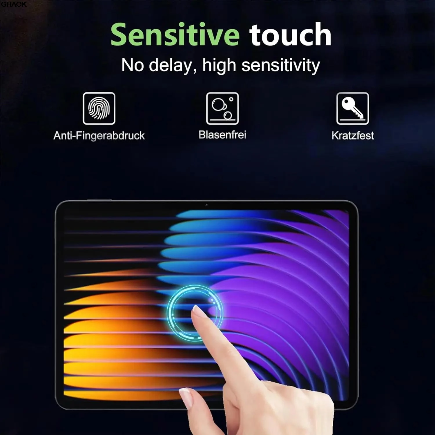 Szkło Hartowane na Ekran Xiaomi Pad 7 Pro 11.2 cala, Folia Ochronna na Tablet MI Pad 7 2024, Odporna na Zarysowania, HD Przezroczysta — zdjęcie produktu 2